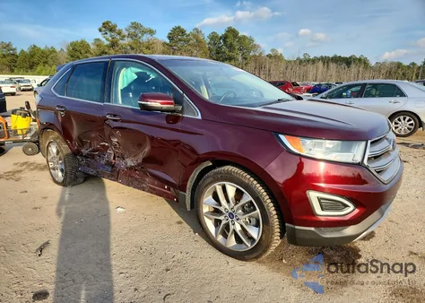 2018 Ford Edge Titanium z USA, uszkodzony, nr VIN 2FMPK4K89JBB47917